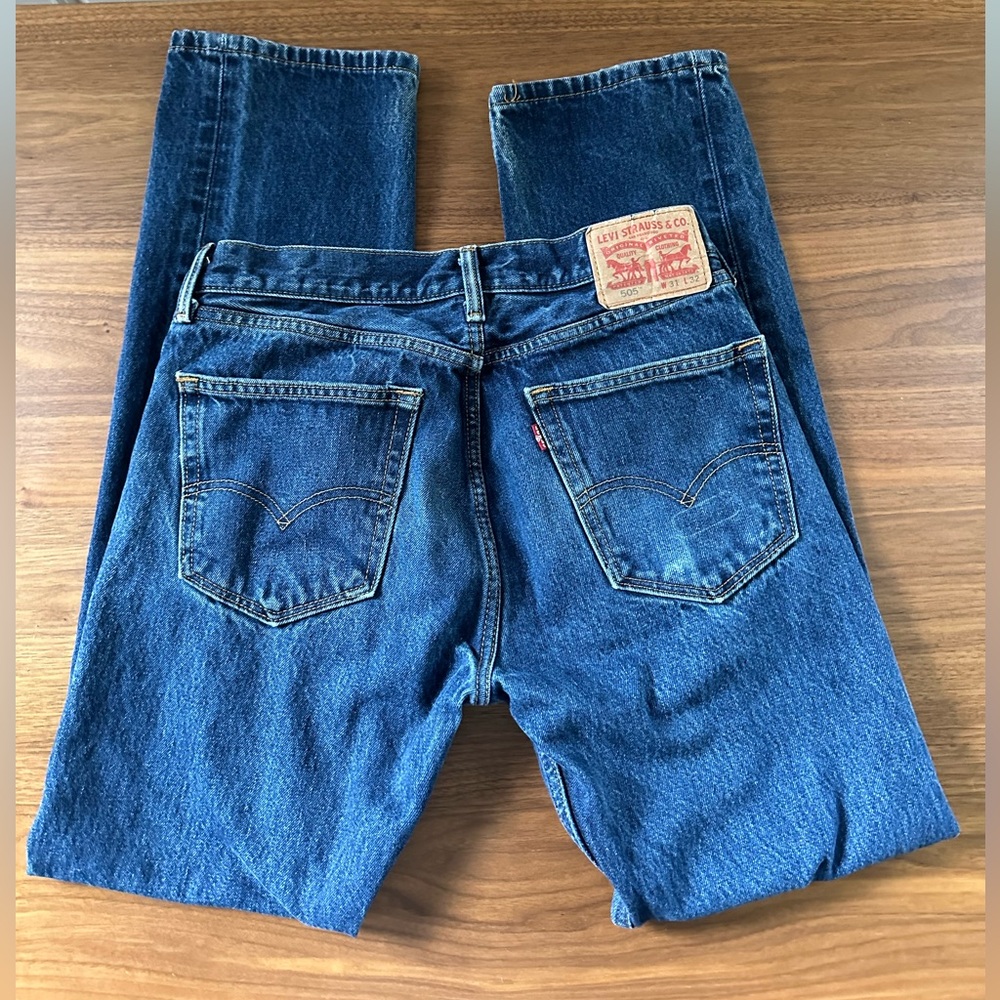 Levi’s 505 W31xL32 straight cut denim